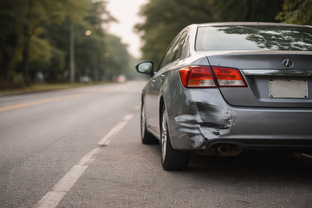 Bumped car